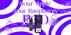 Tigară electronică de unică folosință, aromă Sour Apple Sour Raspberry POD - LaitStick Romania