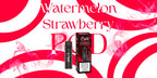 Tigară electronică de unică folosință, aromă Watermelon Strawberry POD - LaitStick Romania