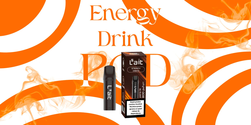 Tigară electronică de unică folosință, aromă Energy Drink POD - LaitStick Romania